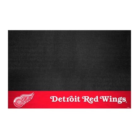 Fanmats FanMats NHL Detroit Red Wings Grill Mat 1/4" Thick 2' x 3.5' 14234